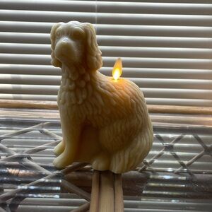 Luminara Pup-Shaped Candle